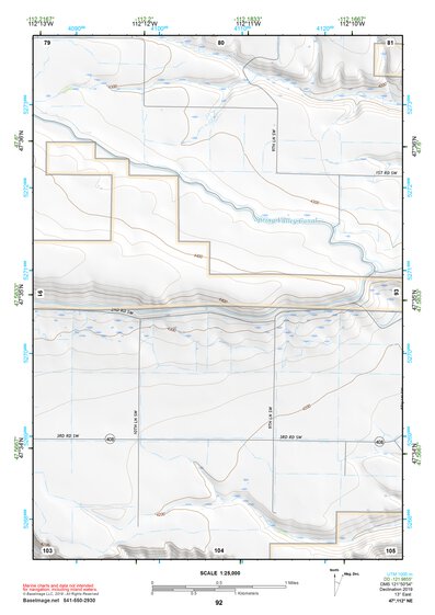47112NE Page 92 Choteau Topo Preview 1