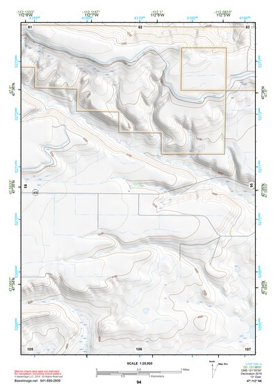 47112NE Page 94 Choteau Topo Preview 1
