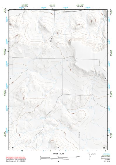 47112SE Page 9 Dearborn River Topo Preview 1