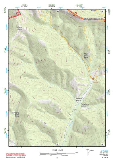 47112SE Page 73 Dearborn River Topo Preview 1