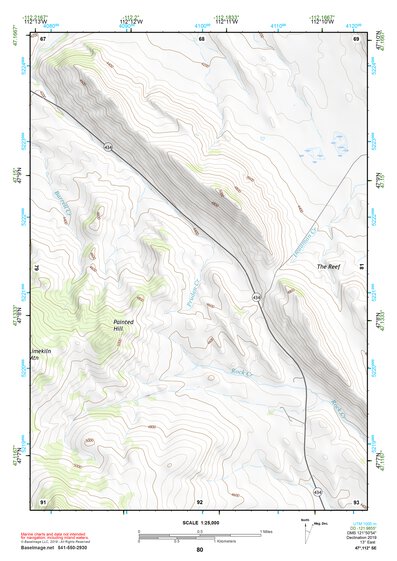 47112SE Page 80 Dearborn River Topo Preview 1