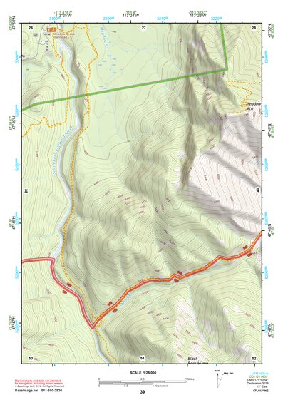 47113NE Page 39 Swan Peak Topo Preview 1