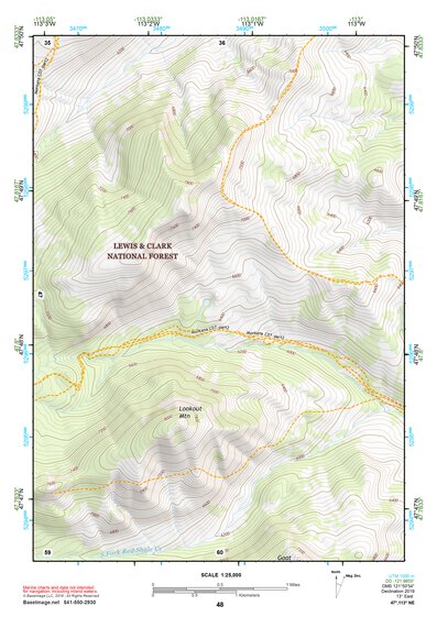 47113NE Page 48 Swan Peak Topo Preview 1