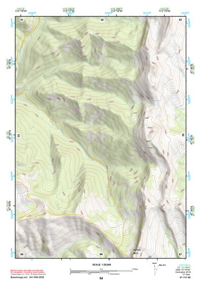 47113NE Page 54 Swan Peak Topo Preview 1