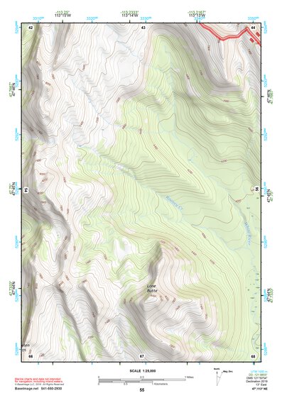 47113NE Page 55 Swan Peak Topo Preview 1