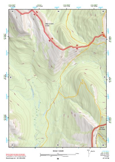 47113NE Page 56 Swan Peak Topo Preview 1