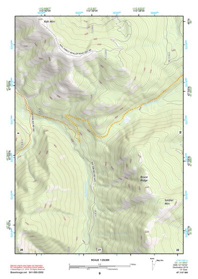 47113NW Page 9 Swan Peak Topo Preview 1