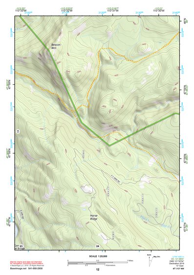 47113NW Page 12 Swan Peak Topo Preview 1