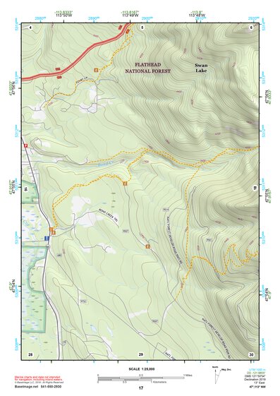47113NW Page 17 Swan Peak Topo Preview 1