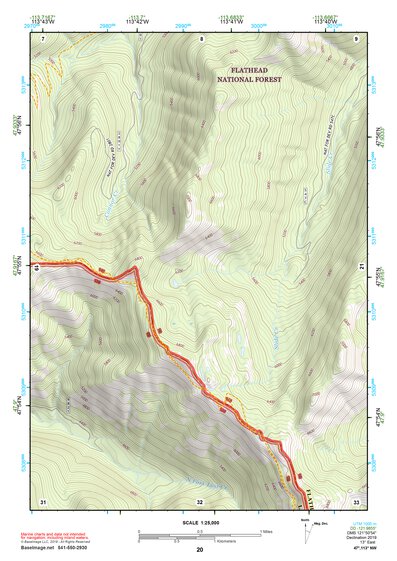 47113NW Page 20 Swan Peak Topo Preview 1