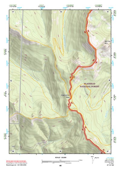 47113NW Page 44 Swan Peak Topo Preview 1