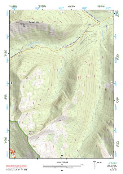 47113NW Page 46 Swan Peak Topo Preview 1