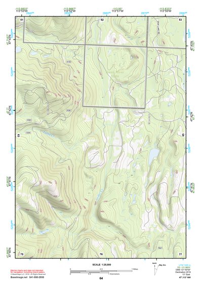 47113NW Page 64 Swan Peak Topo Preview 1