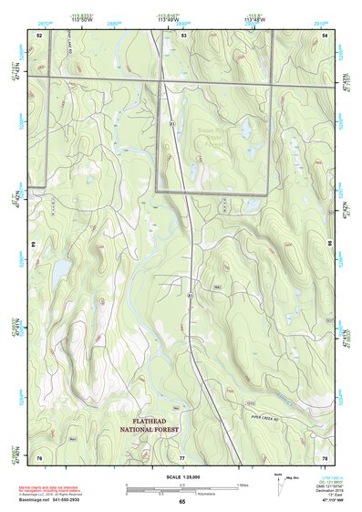 47113NW Page 65 Swan Peak Topo Preview 1
