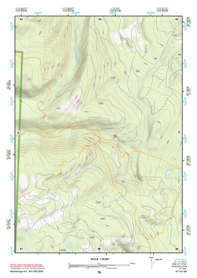 47113NW Page 76 Swan Peak Topo Preview 1