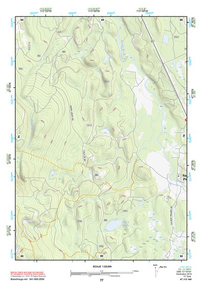 47113NW Page 77 Swan Peak Topo Preview 1
