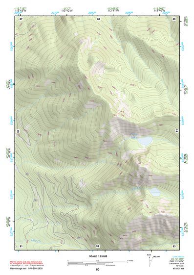 47113NW Page 80 Swan Peak Topo Preview 1