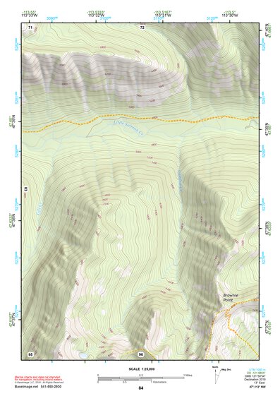 47113NW Page 84 Swan Peak Topo Preview 1
