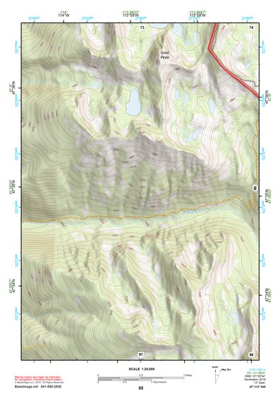 47113NW Page 85 Swan Peak Topo Preview 1
