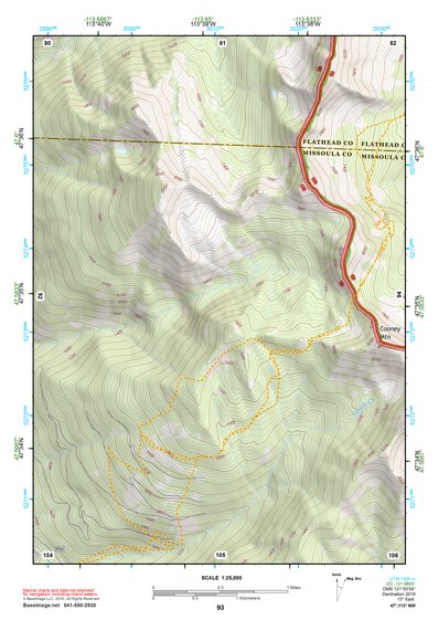 47113NW Page 93 Swan Peak Topo Preview 1