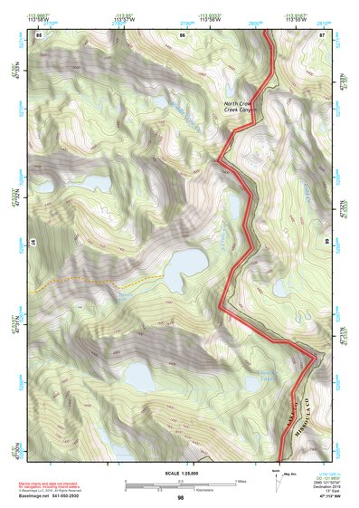 47113NW Page 98 Swan Peak Topo Preview 1