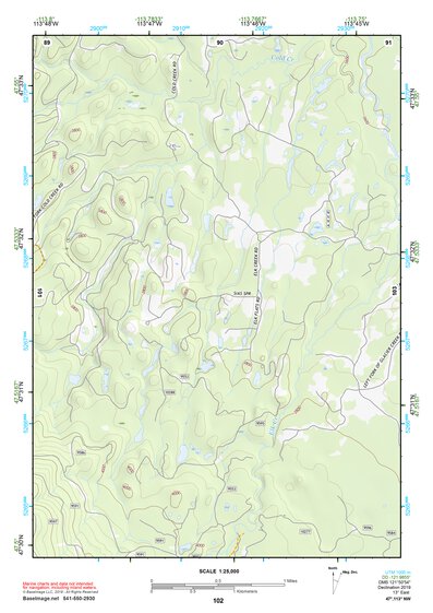 47113NW Page 102 Swan Peak Topo Preview 1