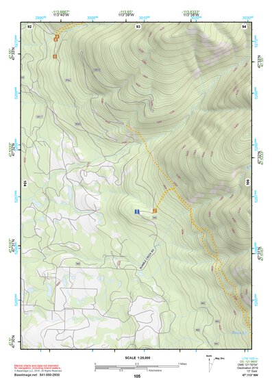 47113NW Page 105 Swan Peak Topo Preview 1