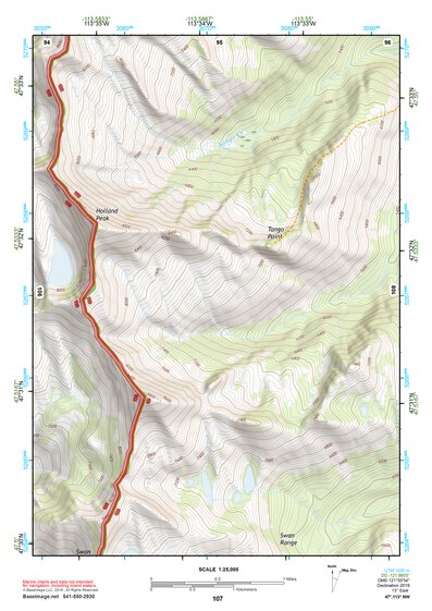 47113NW Page 107 Swan Peak Topo Preview 1
