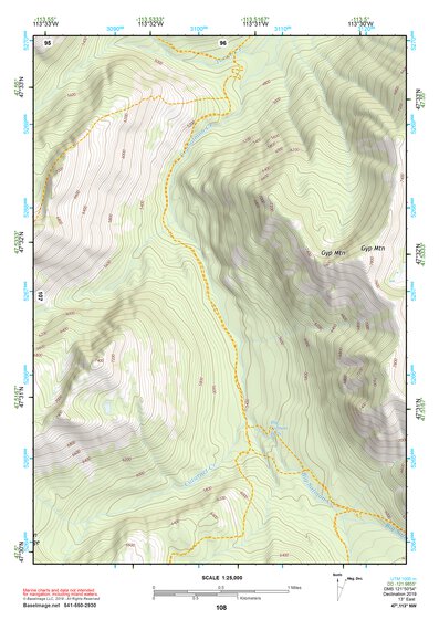 47113NW Page 108 Swan Peak Topo Preview 1
