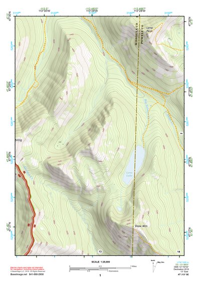 47113SE Page 1 Seeley Lake Topo Preview 1