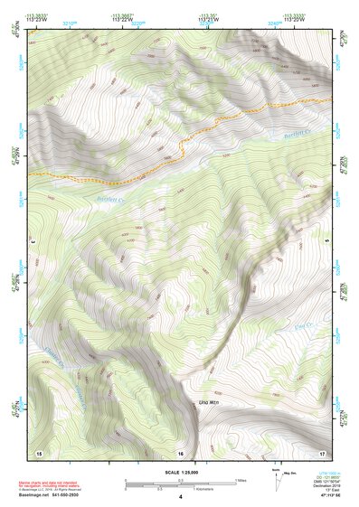 47113SE Page 4 Seeley Lake Topo Preview 1