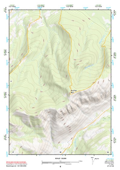 47113SE Page 6 Seeley Lake Topo Preview 1