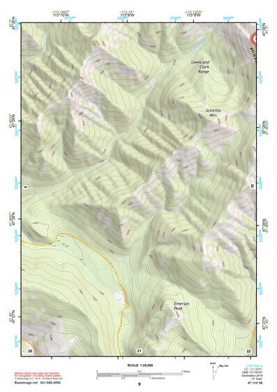 47113SE Page 9 Seeley Lake Topo Preview 1