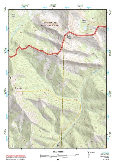 47113SE Page 11 Seeley Lake Topo Preview 1