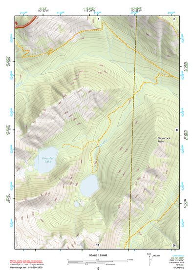 47113SE Page 13 Seeley Lake Topo Preview 1