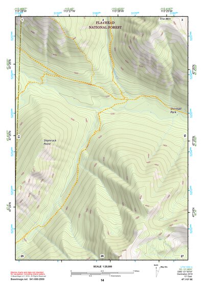 47113SE Page 14 Seeley Lake Topo Preview 1