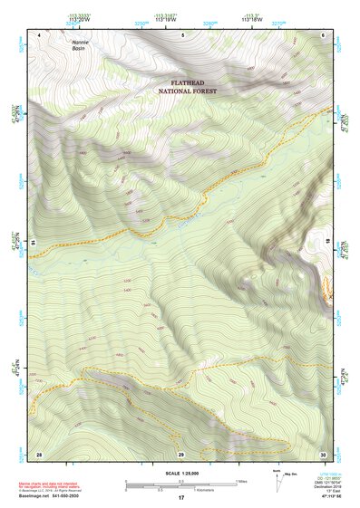 47113SE Page 17 Seeley Lake Topo Preview 1