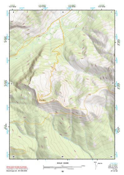 47113SE Page 18 Seeley Lake Topo Preview 1