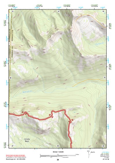 47113SE Page 26 Seeley Lake Topo Preview 1