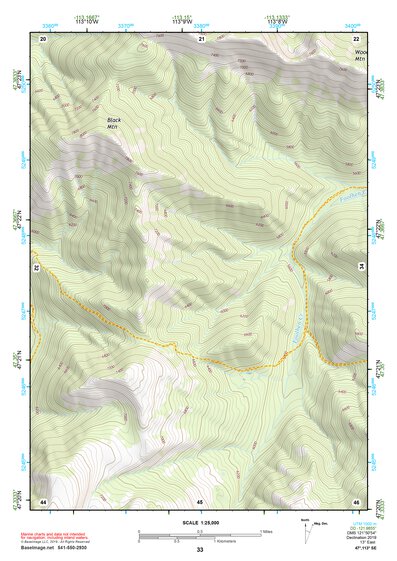 47113SE Page 33 Seeley Lake Topo Preview 1