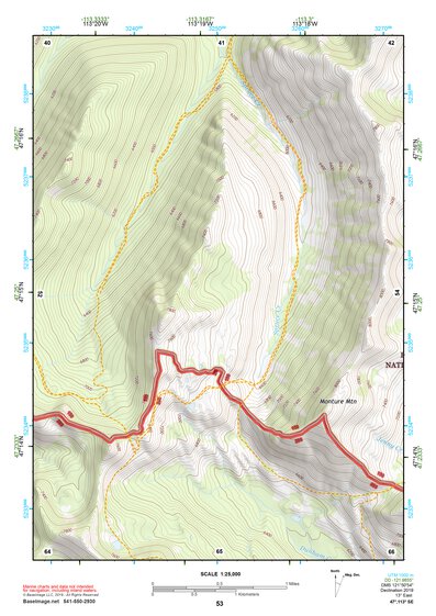47113SE Page 53 Seeley Lake Topo Preview 1