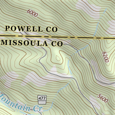 47113SE Page 64 Seeley Lake Topo Preview 3