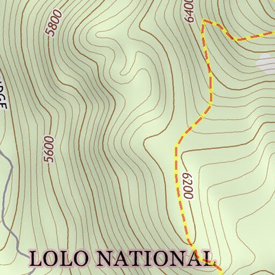 47113SE Page 68 Seeley Lake Topo Preview 2