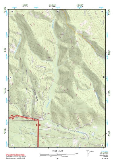 47113SE Page 79 Seeley Lake Topo Preview 1