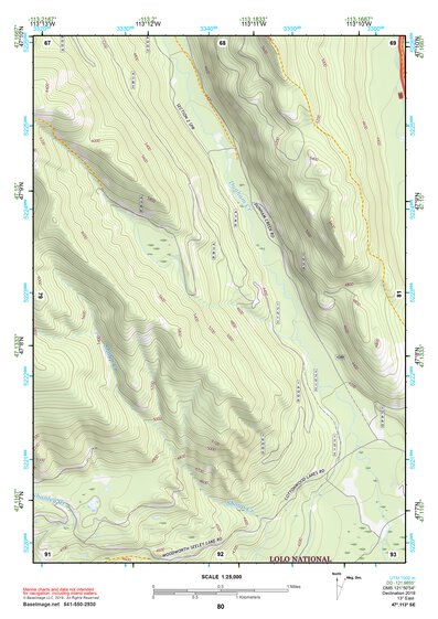 47113SE Page 80 Seeley Lake Topo Preview 1