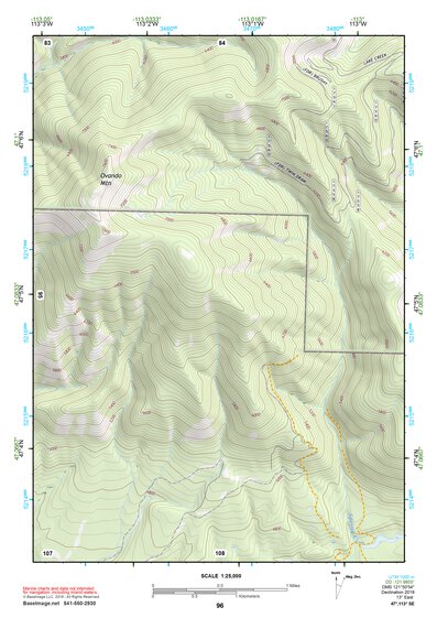 47113SE Page 96 Seeley Lake Topo Preview 1