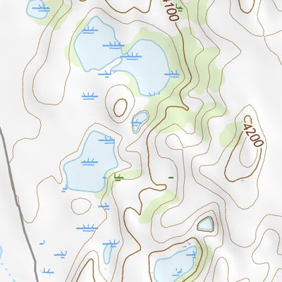 47113SE Page 105 Seeley Lake Topo Preview 3