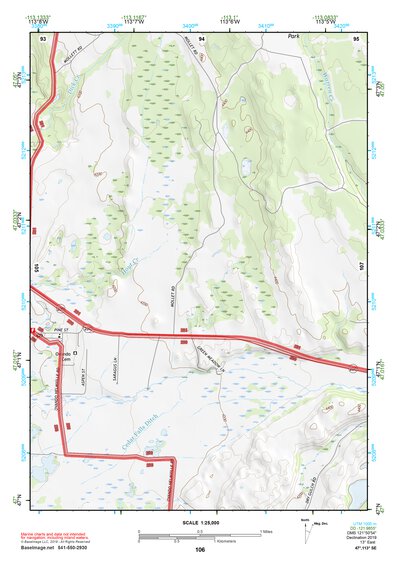 47113SE Page 106 Seeley Lake Topo Preview 1