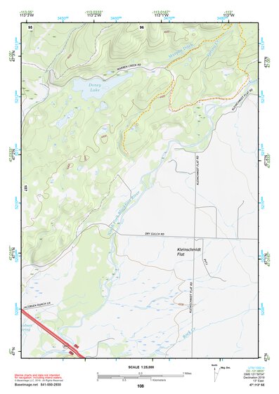 47113SE Page 108 Seeley Lake Topo Preview 1