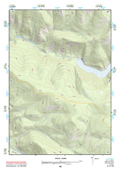 47113SW Page 66 Seeley Lake Topo Preview 1